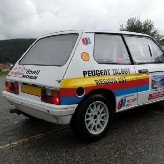 Lunette arrière Makrolon Talbot Smaba