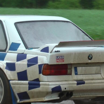 Lunette arrière Makrolon BMW E30 coupé