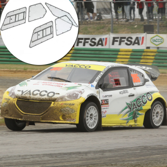 Kit Makrolon Peugeot 208 - F2000