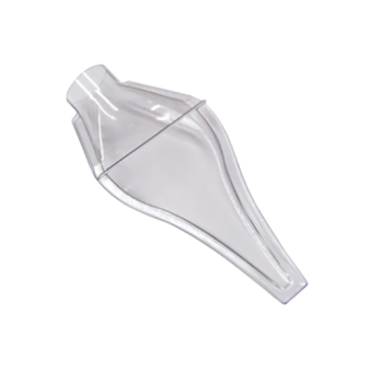 Ecope de refroidissement Naca simple Transparente - 63mm