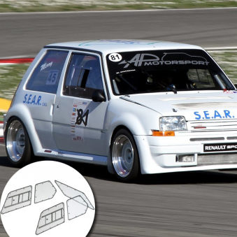 Kit Makrolon Renault Super 5 GT - F2000