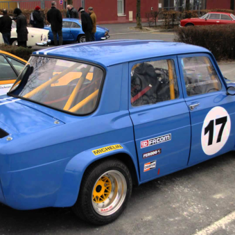 Vitre arrière latérale Makrolon Renault 8 Gordini