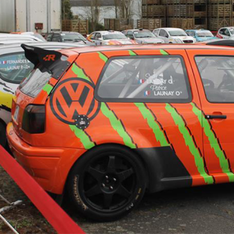 Vitre arrière latérale Makrolon Volkswagen Golf 3