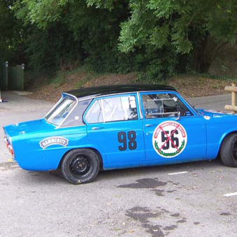 Vitre arrière latérale Makrolon Triumph Dolomite Sprint