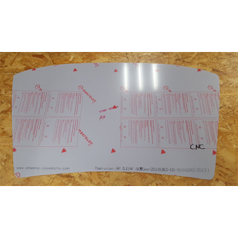 Pare-brise Polycarbonate Margard Citroën AX