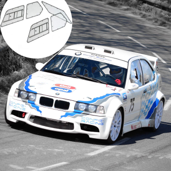 Kit Makrolon BMW E36 compact - 3mm 