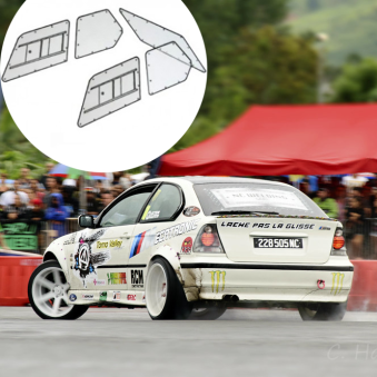 Kit Makrolon BMW E46 compact - 3mm 