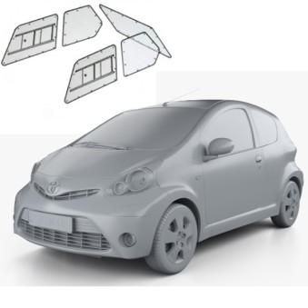 Kit Makrolon Toyota Aygo (2005-2014) - 5mm 