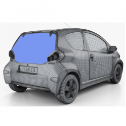 Lunette arrière Makrolon Suzuki Swift (2017-2023)